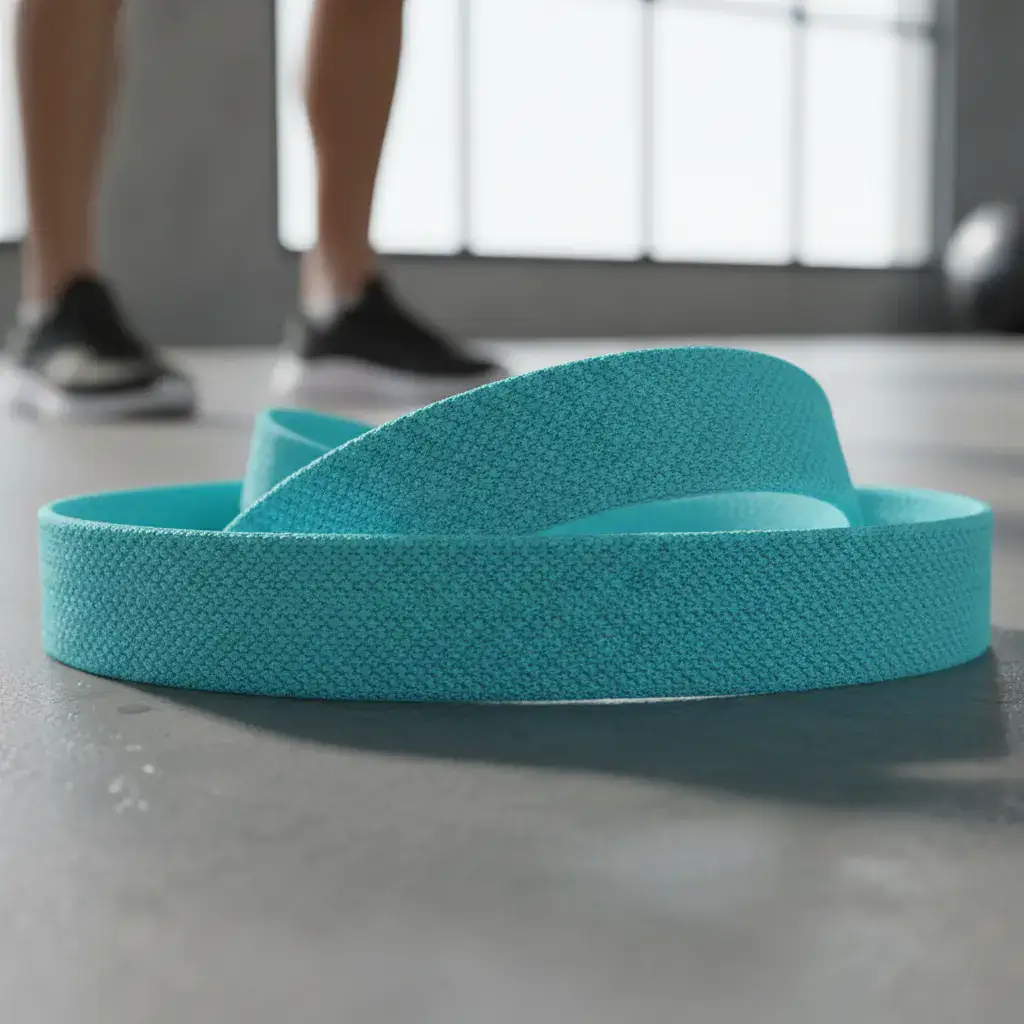 Light mobility resistance band texture